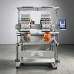 2 Heads Cap T-Shirt Embroidery Machine