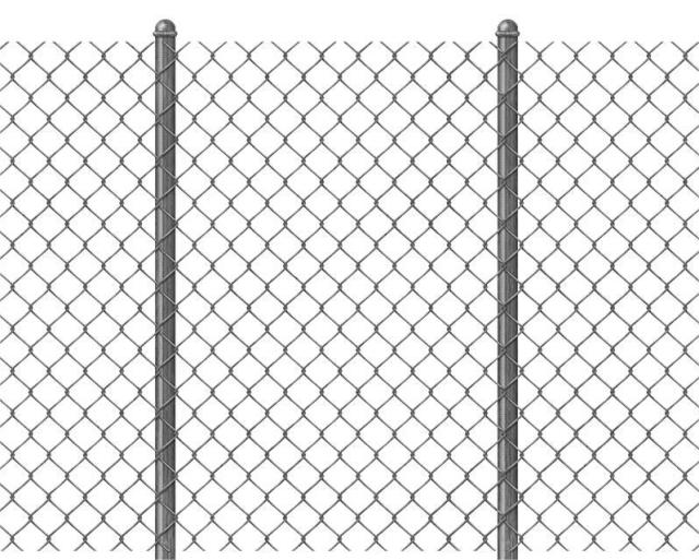 Chain link fence