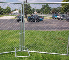 Chain link fence