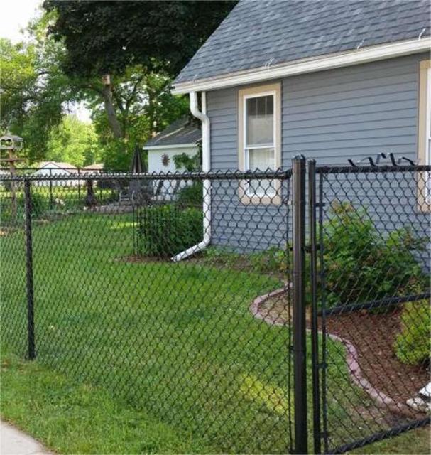 Chain link fence