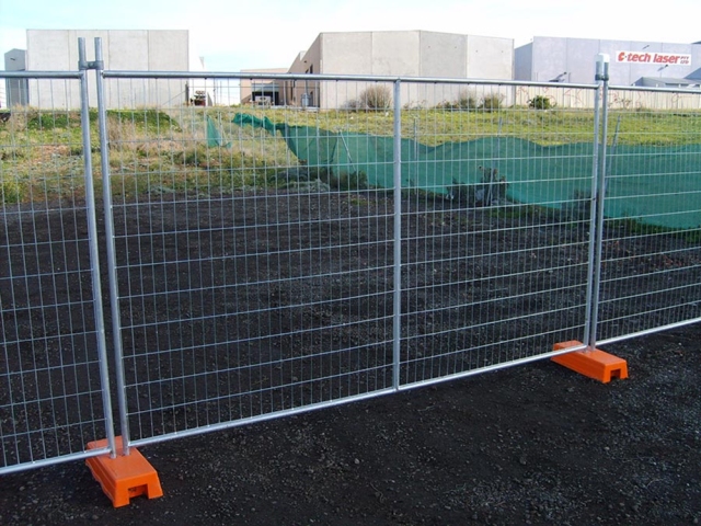 Temporary fence