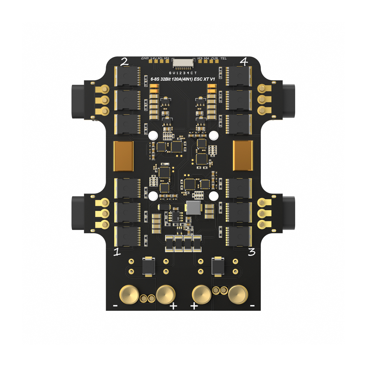Returner 6-8S 32Bit am32 120A(4IN1) ESC XT V1,BrotherHobby,Returner 6-8S 32Bit am32 120A(4IN1) ESC XT V1