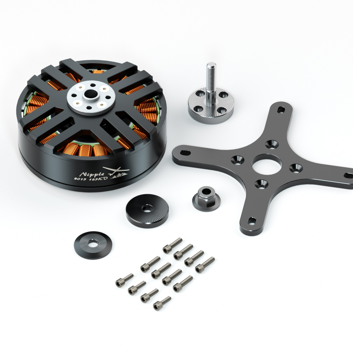BrotherHobby Nipple 8015 185KV/195KV Motor,BrotherHobby,BrotherHobby Nipple 8015 185KV/195KV Motor