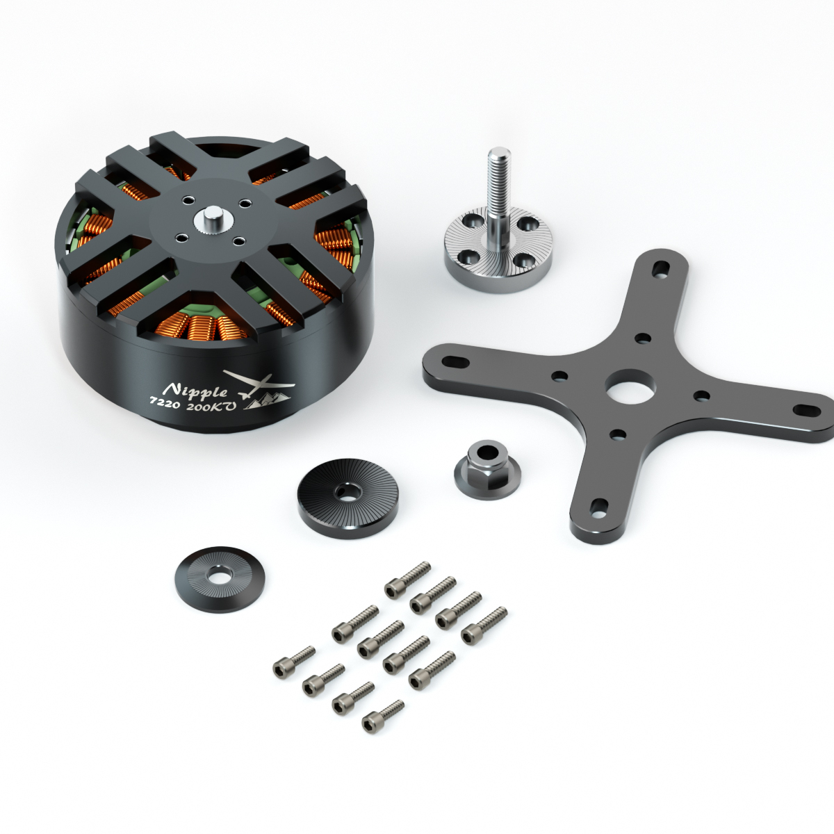 BrotherHobby Nipple 7220 170KV/180KV/200KV Motor,BrotherHobby,BrotherHobby Nipple 7220 170KV/180KV/200KV Motor