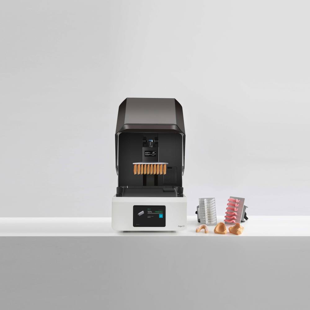 Title Edge E1 Professional Dental 3D Printer Large Format LCD Resin Machine for Models & Guides