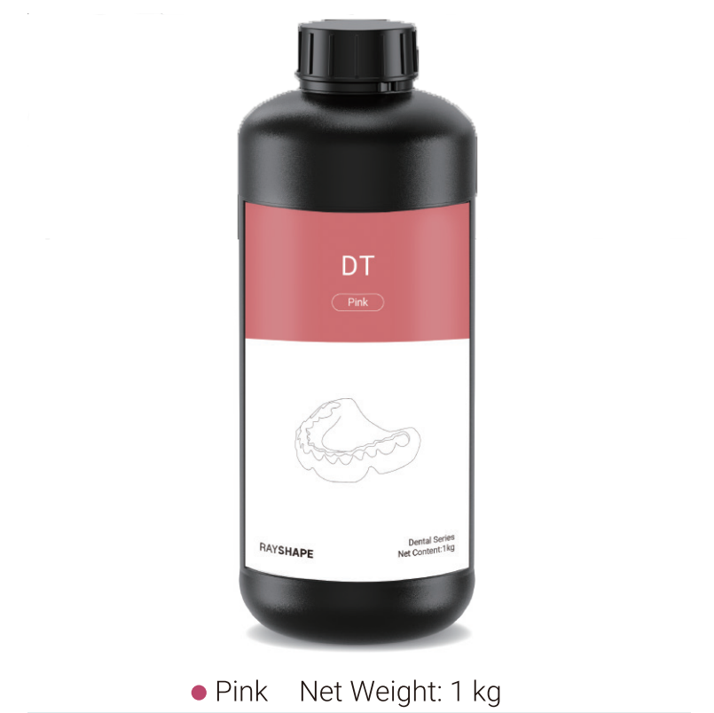 DT Pink Dental Resin High Strength 3D Printing Material for Removable Denture Bases Low Shrinkage & Accurate