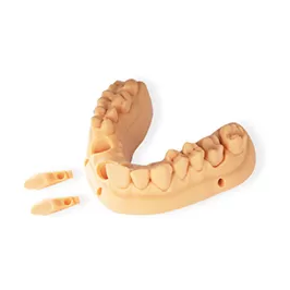 High Speed Model Pro Orange Resin Durable 3D Printing Material for Dental Models & Dies Wear-Resistant