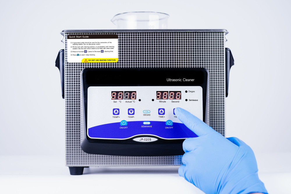Ultrasonic Cleaner for 3D Prints Smart Resin Washing Machine with Stainless Steel Tank Efficient Post-Processing Device