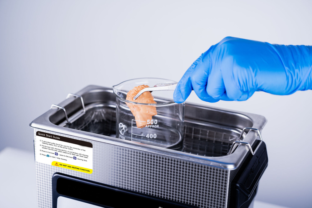 Ultrasonic Cleaner for 3D Prints Smart Resin Washing Machine with Stainless Steel Tank Efficient Post-Processing Device