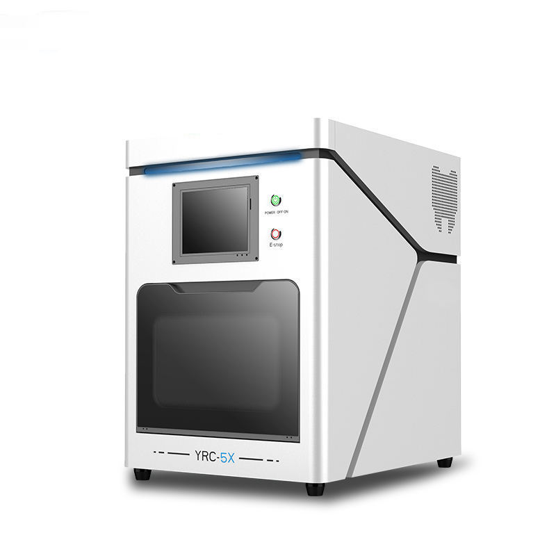 5-Axis Dry Dental Milling Machine, CAD/CAM Zirconia CNC with Breakpoint Resume & 90° Vertical Cutting