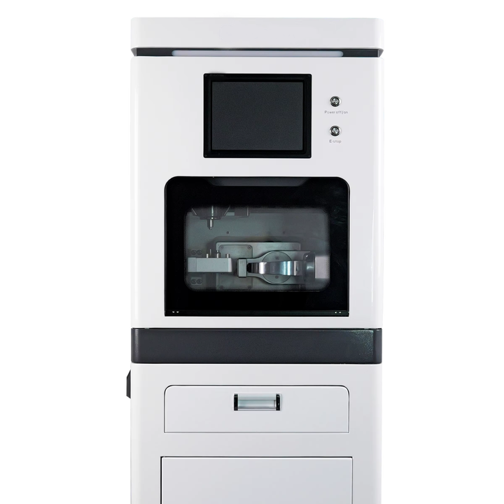 5-Axis Wet Dental Milling Machine, CAD/CAM CNC for Zirconia & Titanium with Auto Tool Changer