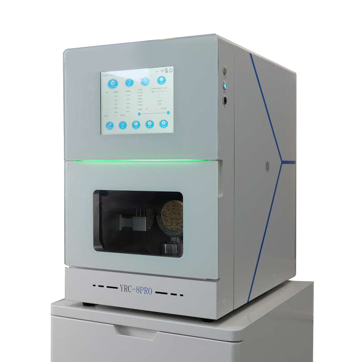 Title YRC-8PRO All-in-One 5-Axis Dry & Wet Dental Milling Machine, 18-Tool ATC with Remote Monitoring & Auto Calibration