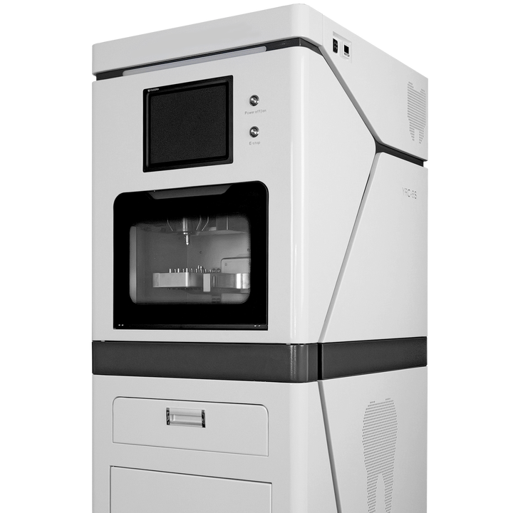 5-Axis Wet Dental Milling Machine, CAD/CAM CNC for Zirconia & Titanium with Auto Tool Changer