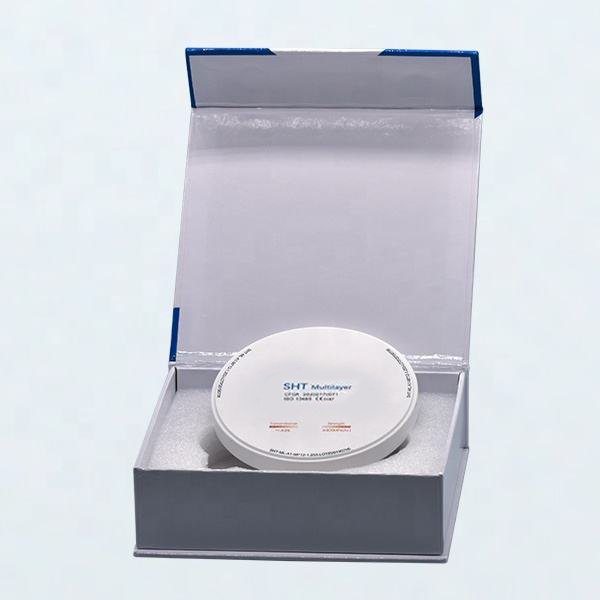 SHT Multilayer Zirconia Block for Dental CAD/CAM, High Translucency 46% Ceramic Disc for Crowns & Anterior Bridges