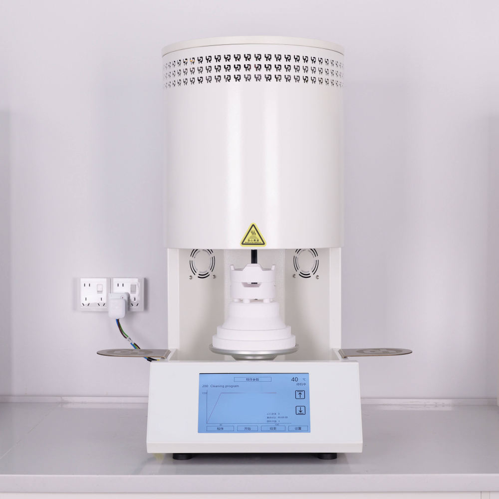 High-Speed Dental Zirconia Sintering Furnace, 1650°C Rapid Kiln with Double-Layer Crucible & PID Control for 60 Units