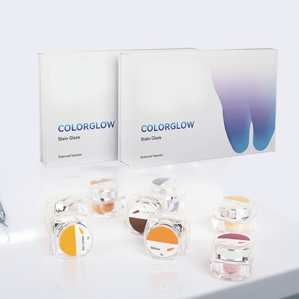Dental Enamel Kit Includes Dental Enamel Kit for Laboratory Applications stain glaze