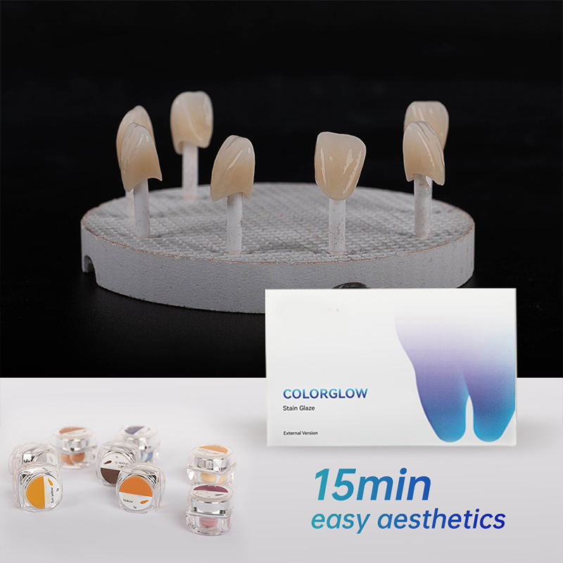 Dental Enamel Kit Includes Dental Enamel Kit for Laboratory Applications stain glaze