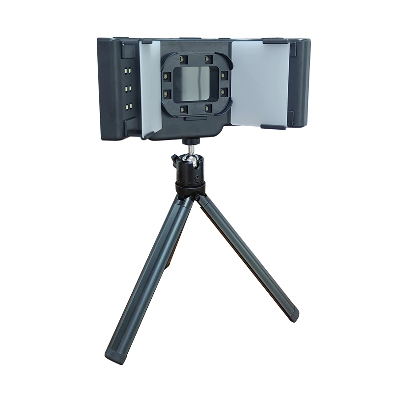 Portable Dental Photography LED Light with Diffusers & Phone Holder for Intraoral Shots