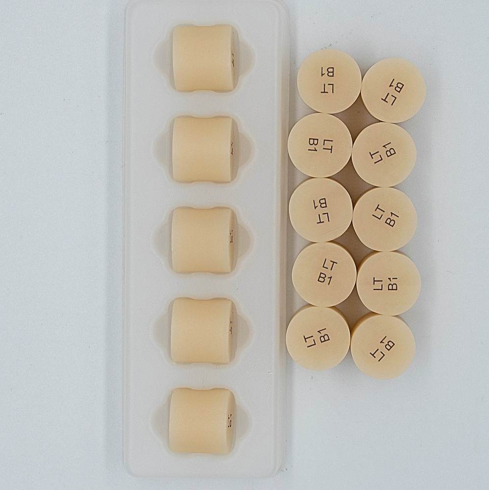 Product Title Dental Lithium Disilicate Press Ingots for Crowns & Veneers, High-Strength Glass Ceramic Blocks inHT Shades for Lab Fabrication