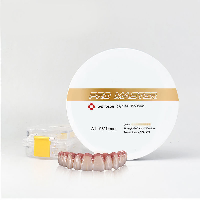 High-Strength Multilayer Zirconia Block for Anterior Posterior &  Bridges Gradient Strength