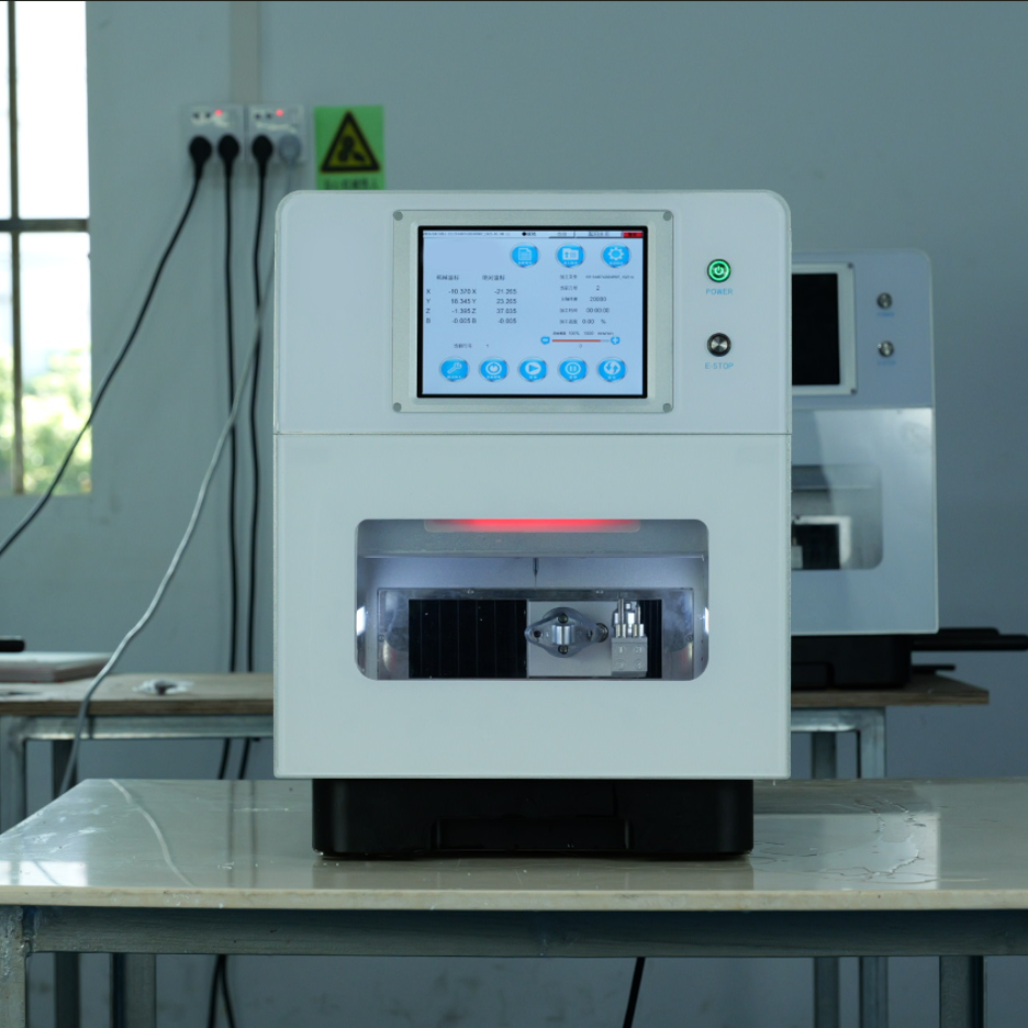 High-Precision 4-Axis Wet Dental Milling Machine for Crowns, Bridges & Implants – Multi-Material Compatible, Compact Design