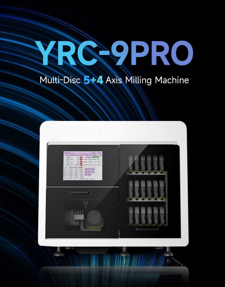 Title High-Precision 5-Axis Multi-Disc Milling Machine for Dental Labs – 18 Discs, 12 Tools, 24/7 Unattended Production