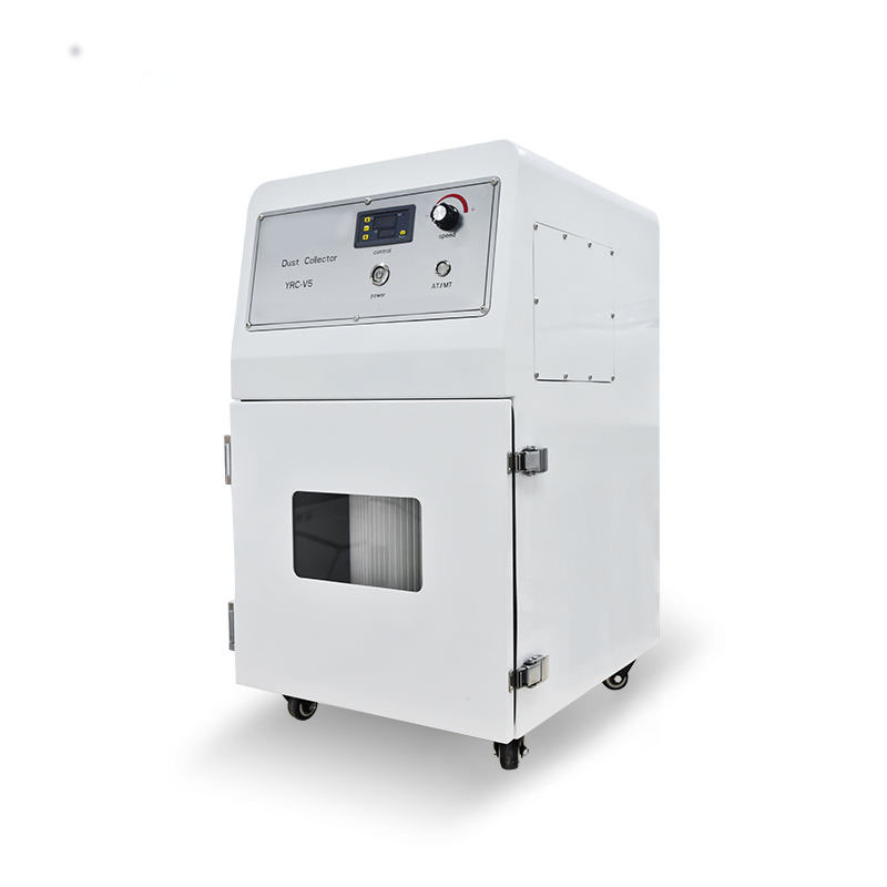 High-Power Dental Vacuum Cleaner with Brushless Motor & 360° Mobility – Low Noise (<48dB), Smart Signal Interface for Automated Dust Removal