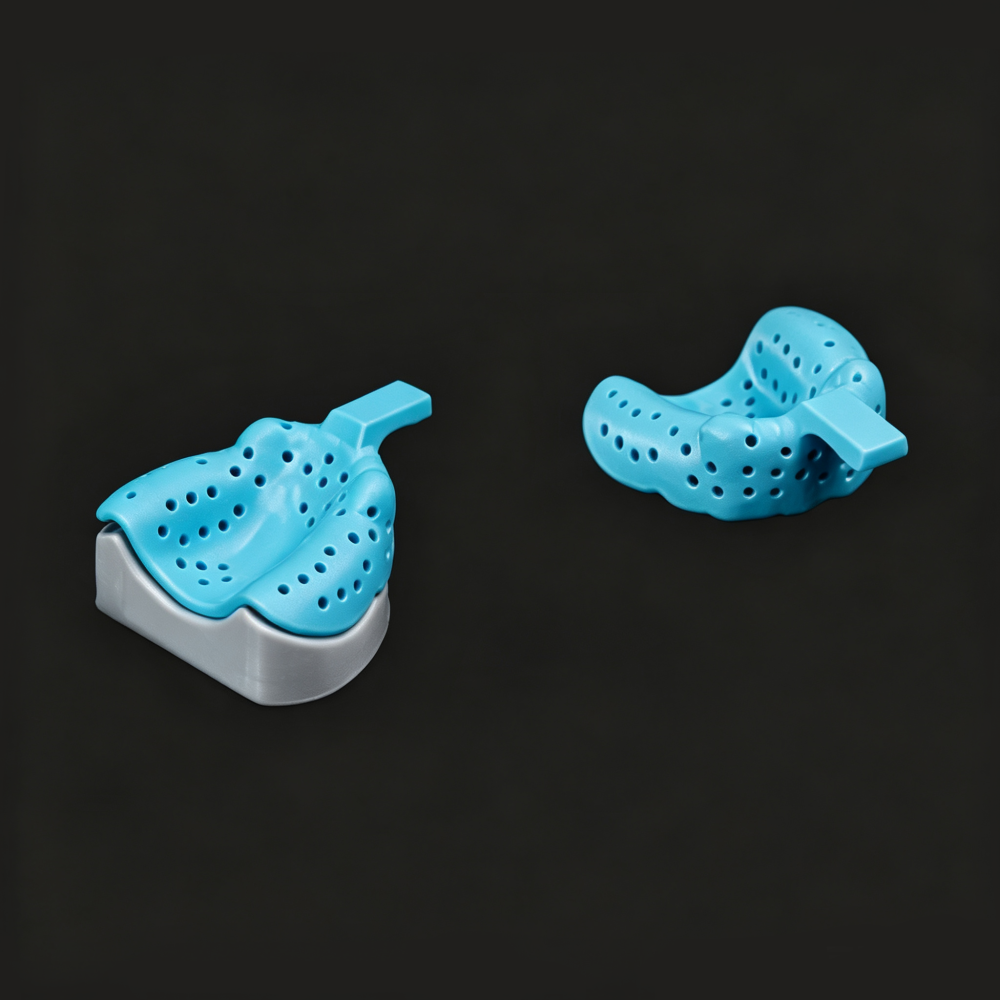 Blue Dental Tray Photopolymer Resin – Low Viscosity, Biocompatible  Fast Curing Custom Impression Trays