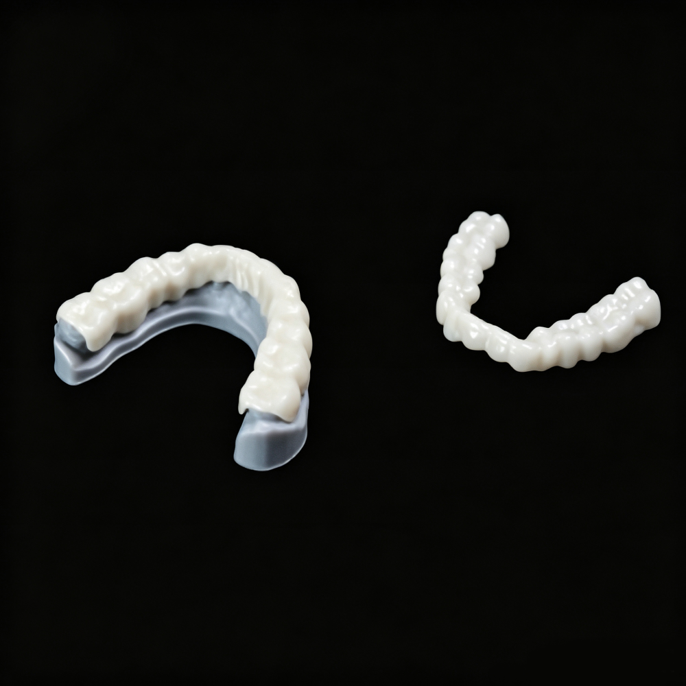 High-Performance Dental Photopolymer Resin for 3D Printing Whitening Braces & Aligners – Safe, Odorless, A1 Shade