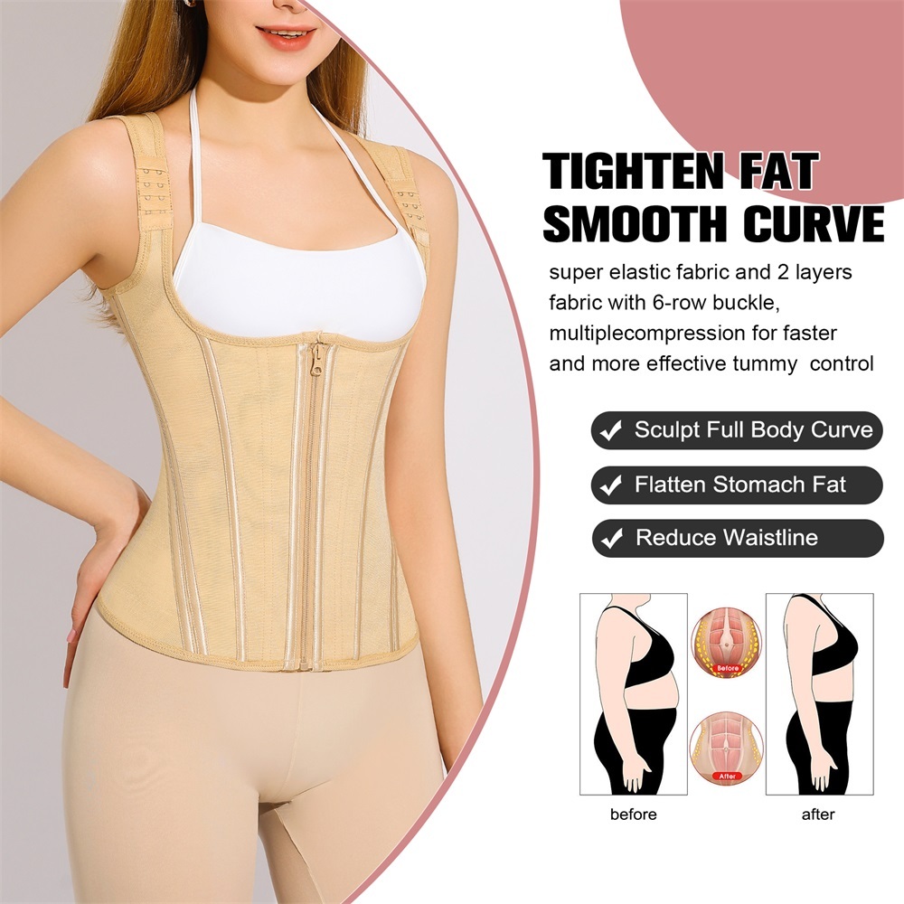 Colombian Waist Trainer Women Body Shapers Tummy Control Corset Women's Slimming Sheath Post Surgery Shapewear Girdles for Women