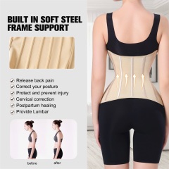 Customizable Waist Trainer Shaper Cincher Vendors Wholesale Waist Trainer Bulk Women Corset Tops Colombian Girdles for Women