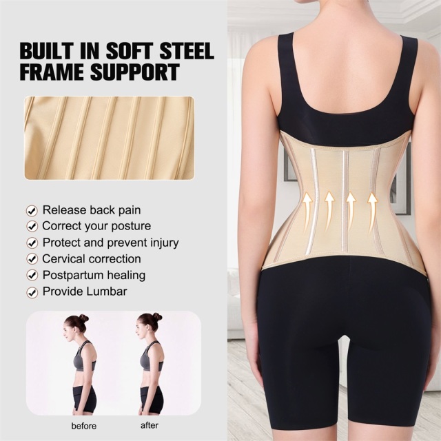 Customizable Waist Trainer Shaper Cincher Vendors Wholesale Waist Trainer Bulk Women Corset Tops Colombian Girdles for Women