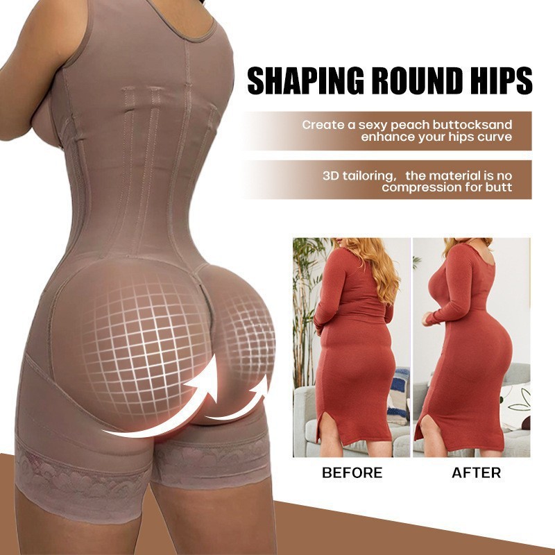 Wholesale Post - Surgery Compression BBL Butt Lifter Bodysuit - Nylon/Spandex 83/17, Grade 2 Pressure, ISO Certified, OEM/ODM,Misthin Factory,Wholesale Post - Surgery Compression BBL Butt Lifter Bodysuit - Nylon/Spandex 83/17, Grade 2 Pressure, ISO Certified, OEM/ODM