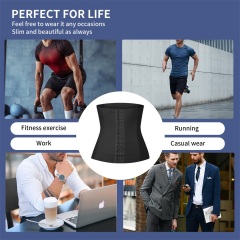 MISTHIN Patented Men's Sauna Waist Trainer | Professional Sweat-Enhancing Gym Girdle with Adjustable Straps (Wholesale/OEM),Misthin Factory,Men Gym Girdle Weight Loss Fitness Sauna Waist Trainer Colombia Body Shaper Corset Sweat Belt Waist Trainer With Straps