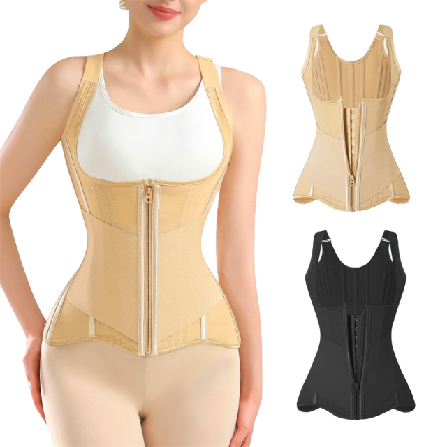 MISTHIN® Pro-Sculpt 25 Steel Bone Waist Trainer | Long-Torso Ergonomic Support | Grade 3 High-Compression Shaping Girdle,Misthin Factory,MISTHIN® Pro-Sculpt 25 Steel Bone Waist Trainer | Long-Torso Ergonomic Support | Grade 3 High-Compression Shaping Girdle