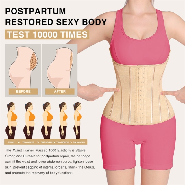 Custom High-Compression Fajas | Patented 7D Memory Bone Waist Trainer & Colombian Girdle (Wholesale/OEM),Misthin Factory,Wholesale Custom Women Slimming Waist Trainer Shaper Belt Faha Colombian Girdles High Compression Extreme Corset Waist Trainer