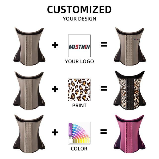 Custom Cheetah Print Waist Trainer for Women – Personalized Logo Body Shaper Corset Girdle, Wholesale Leopard Shapewear,Misthin Factory,Custom Cheetah Print Waist Trainer for Women – Personalized Logo Body Shaper Corset Girdle, Wholesale Leopard Shapewear