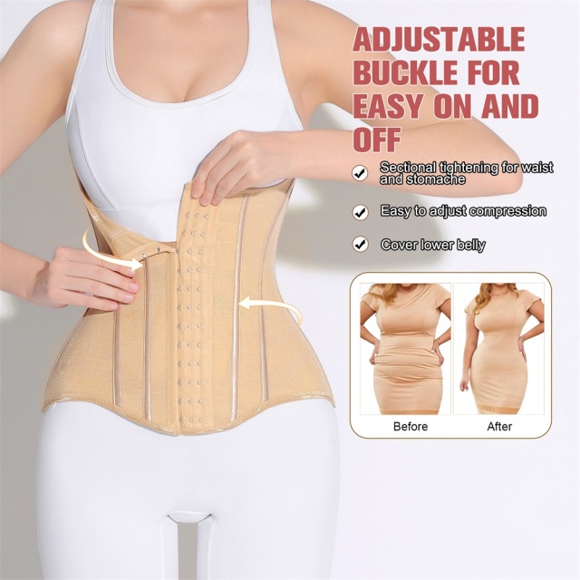 Custom Logo Workout Waist Trainer | Breathable High-Waist Fajas with 7D Support Technology (Wholesale/OEM),Misthin Factory,Body Shapers Tummy Control Bbl Waist Trainer Colombian Shaping Girdles Custom logo Workout Faha High Waist Trainer for Women