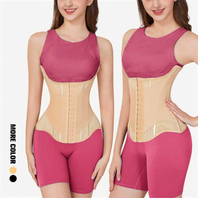 Women Tummy Wrap Colombian Bbl Waist Trainer Body Shaping Hourglass Girdles 9 Steel Boned v Shape Corset Waist Trainer Shaper