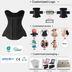 Custom Mint Green Tummy Control Waist Trainer - Nylon/Spandex 84/16, Grade 2 Pressure, ISO Certified, OEM/ODM,Misthin Factory,Custom Mint Green Tummy Control Waist Trainer - Nylon/Spandex 84/16, Grade 2 Pressure, ISO Certified, OEM/ODM