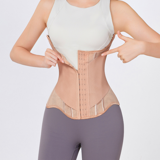 MISTHIN Comfort-Tech Purple Waist Trainer | Professional Steel Bone Abdominal Control Corset in Breathable Nylon (OEM/ODM),Misthin Factory,Professional Abdominal Stomach Purple Nylon Steel Bone Sleek Waist Corset Trainer Fitness Body Shaping Waist Trainers for Women