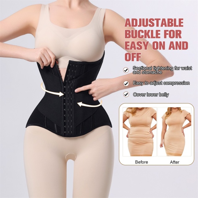 Customizable Waist Trainer Shaper Cincher Vendors Wholesale Waist Trainer Bulk Women Corset Tops Colombian Girdles for Women