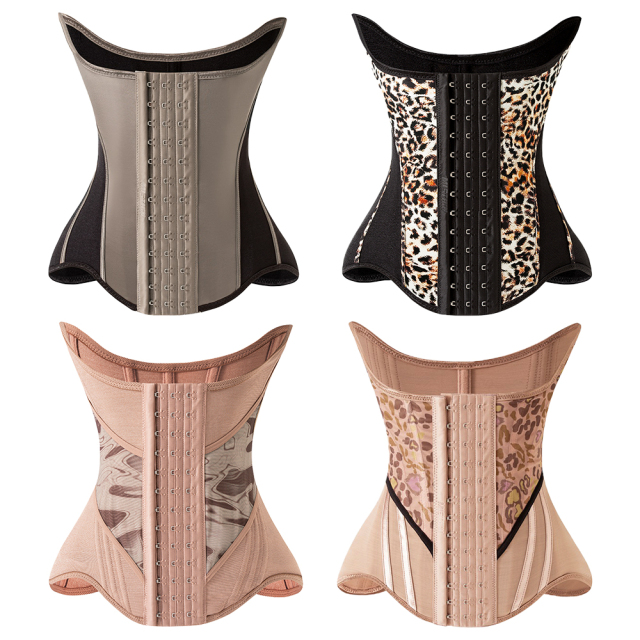 Custom Cheetah Print Waist Trainer for Women – Personalized Logo Body Shaper Corset Girdle, Wholesale Leopard Shapewear,Misthin Factory,Custom Cheetah Print Waist Trainer for Women – Personalized Logo Body Shaper Corset Girdle, Wholesale Leopard Shapewear
