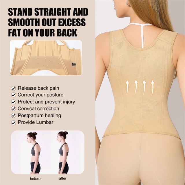 MISTHIN Deluxe Steel Bone Waist Trainer with Zip (BBL - style) - Nylon/Spandex 85/15, Grade 3 Pressure, ISO Certified, OEM/ODM,Misthin Factory,MISTHIN Deluxe Steel Bone Waist Trainer with Zip (BBL - style) - Nylon/Spandex 85/15, Grade 3 Pressure, ISO Certified, OEM/ODM