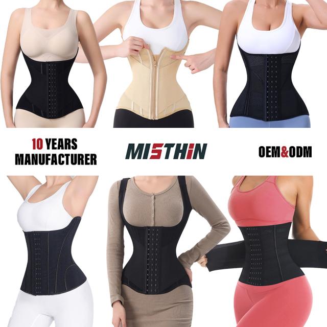 MISTHIN Ergo-Sculpt Cincher: Instant 3-5 Inch Waist Reduction with 10A Antibacterial Lining & Seamless Finish,Misthin Factory,MISTHIN Ergo-Sculpt Cincher: Instant 3-5 Inch Waist Reduction with 10A Antibacterial Lining & Seamless Finish