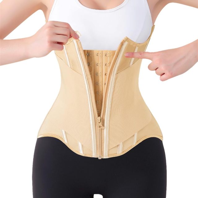 MISTHIN Signature Tummy Wrap: Ergonomic U-Shaped Bust Support & Double-Strap Compression System (Post-Surgery Compatible),Misthin Factory,MISTHIN Signature Tummy Wrap: Ergonomic U-Shaped Bust Support & Double-Strap Compression System (Post-Surgery Compatible)