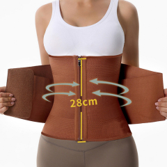 Women Slimming Sweat Waist Trainer – Velcro Tummy Wrap Cincher Corset with Extreme Compression Shapewear Belt in Burgundy,Misthin Factory,Women Slimming Sweat Waist Trainer – Velcro Tummy Wrap Cincher Corset with Extreme Compression Shapewear Belt in Burgundy