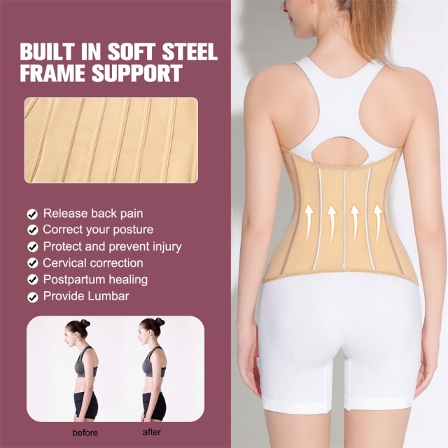 Custom Logo Workout Waist Trainer | Breathable High-Waist Fajas with 7D Support Technology (Wholesale/OEM),Misthin Factory,Body Shapers Tummy Control Bbl Waist Trainer Colombian Shaping Girdles Custom logo Workout Faha High Waist Trainer for Women