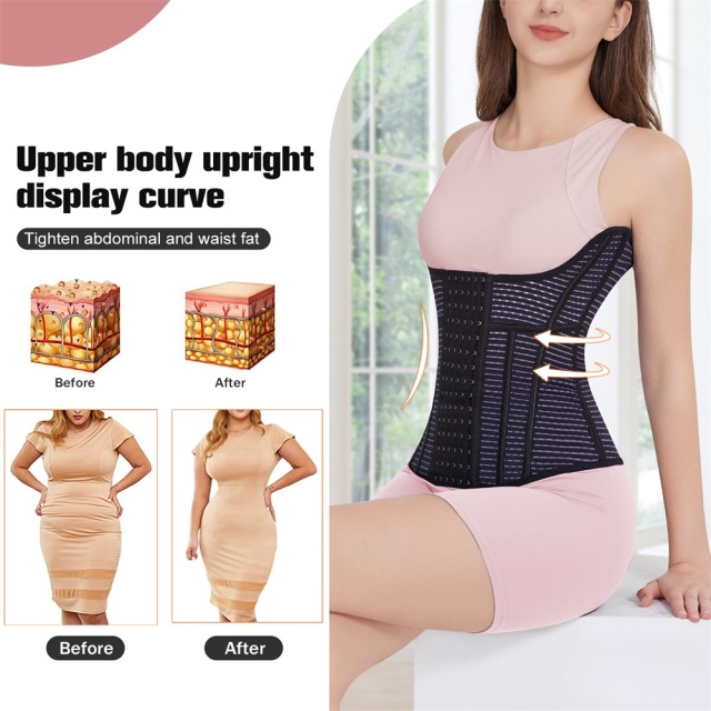 Women Slimming Girdles Corset Underwear Sheaths Shaping Suit Body Shaper Breathable Colombia Liposuction Waist Trainer Wholesale