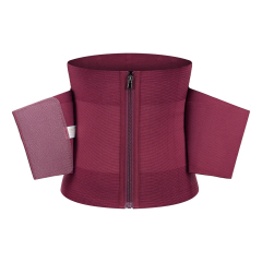 Women Slimming Sweat Waist Trainer – Velcro Tummy Wrap Cincher Corset with Extreme Compression Shapewear Belt in Burgundy,Misthin Factory,Women Slimming Sweat Waist Trainer – Velcro Tummy Wrap Cincher Corset with Extreme Compression Shapewear Belt in Burgundy